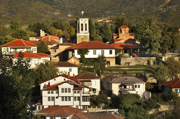 Панорама Охрида Македонія — стокове фото