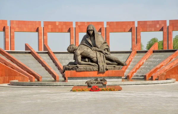 Monument Douleur Cimetière Militaire Fédéral Mytishchi Russie — Photo