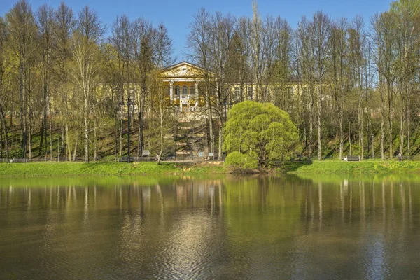 stock image Center for rehabilitation of disabled people Krasnaya Pakhra inTroitsk town - Troitsky administrative okrug of federal city of Moscow. Russia