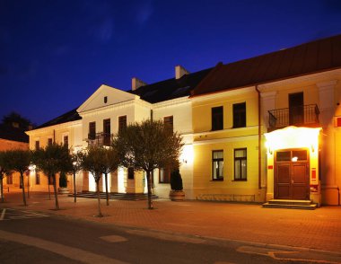 Biala Podlaska 'daki Özgürlük Meydanı. Polonya