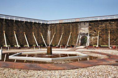 Inowroclaw 'daki mezuniyet kulesi (Teznia solankowa). Polonya