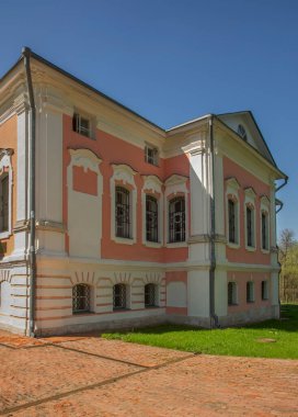 Estate Lopasnya-Zachatyevskoe in Chekhov (former Lopasnya). Russia clipart