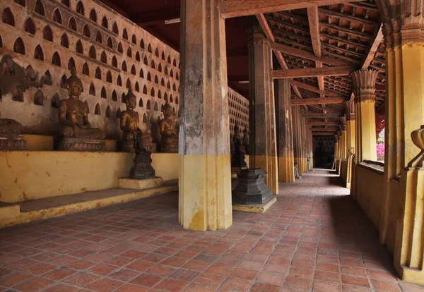 Vientiane Deki Wat Saket Sisaket Laos — Stok fotoğraf