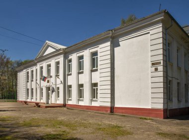 Çehov 'da (eski Lopasnya) çocuklar için sanat ve zanaat evi. Rusya