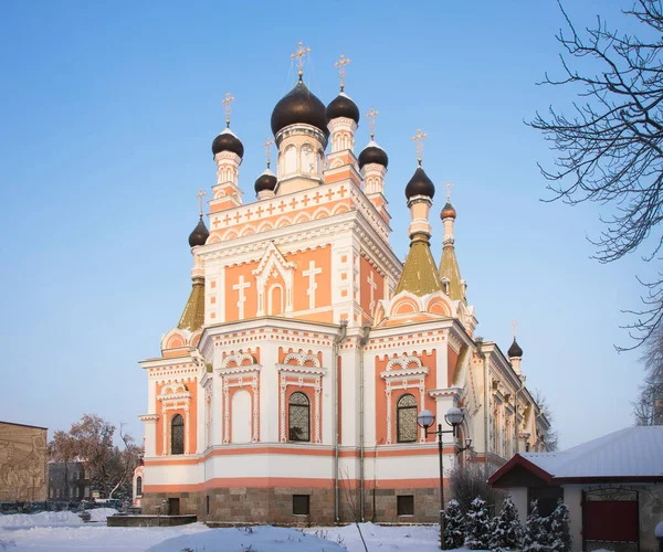 Καθεδρικός Ναός Της Παναγίας Της Παρέμβασης Του Θεού Στο Grodno — Φωτογραφία Αρχείου