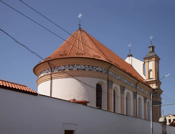 Kerk Van Aankondiging Van Heilige Maagd Maria Grodno Wit Rusland — Stockfoto