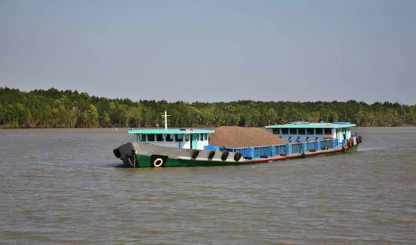 西贡河的风景 — 图库照片