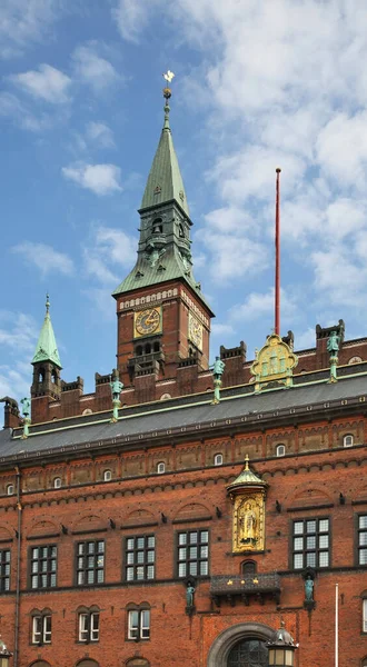 コペンハーゲン市役所 デンマーク — ストック写真