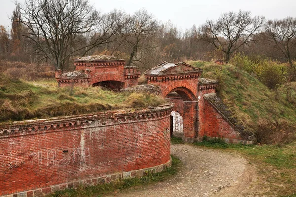 Gate Fort Mierzwiaczka Deblin Fortress Iwangorod Poland — Stock Photo, Image