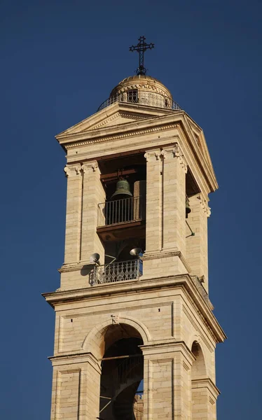 Födelsekyrkan Grekisk Ortodox Campanile Betlehem Palestinska Territorier Israel — Stockfoto