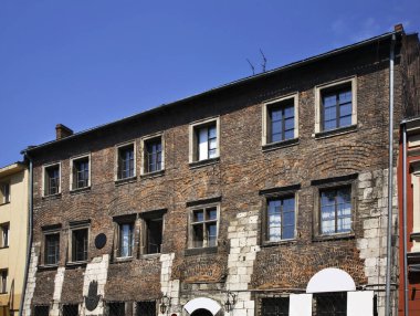 Kazimierz 'deki Joseph Caddesi. Krakow. Polonya