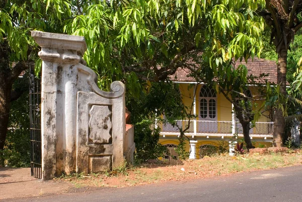 Old Traditional House Goa State India — Stock Photo, Image
