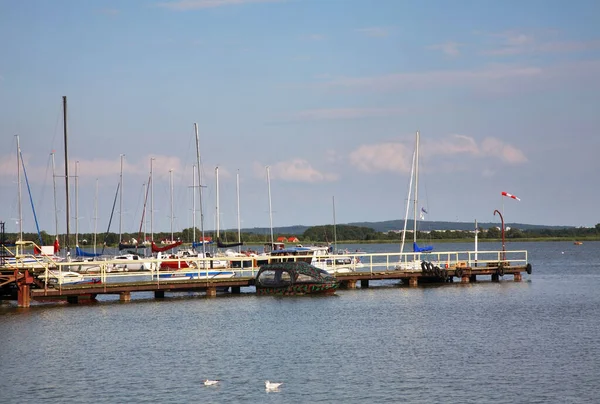 Озеро Джамно Мельно Польша — стоковое фото