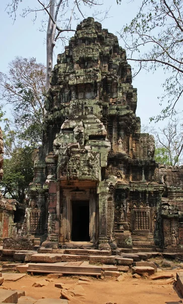 Templo Prohm Angkor Provincia Siem Reap Camboya — Foto de Stock