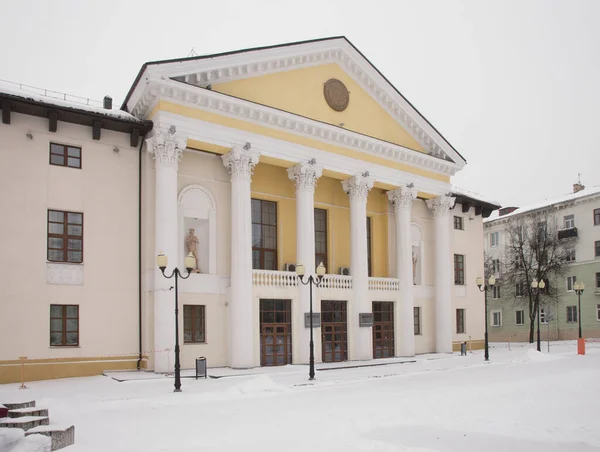 Praça Gusakovsky Mogilev Bielorrússia — Fotografia de Stock