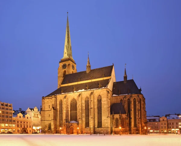 Catedral São Bartolomeu Plzen República Checa — Fotografia de Stock