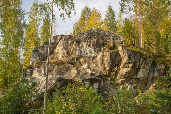 Mountain Park Ruskeala República Karelia Rusia — Foto de Stock