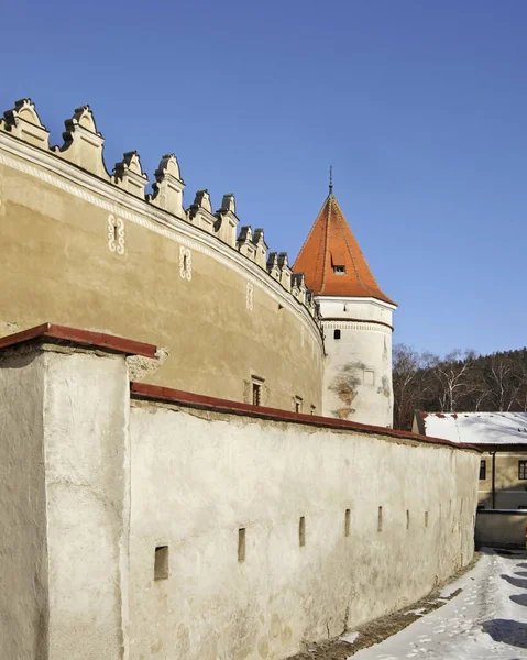 Castelo Kezmarok Eslováquia — Fotografia de Stock