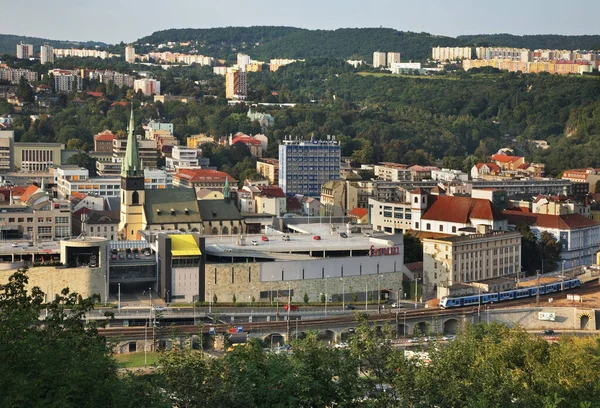 Vista Panorámica Usti Nad Labem República Checa — Foto de Stock