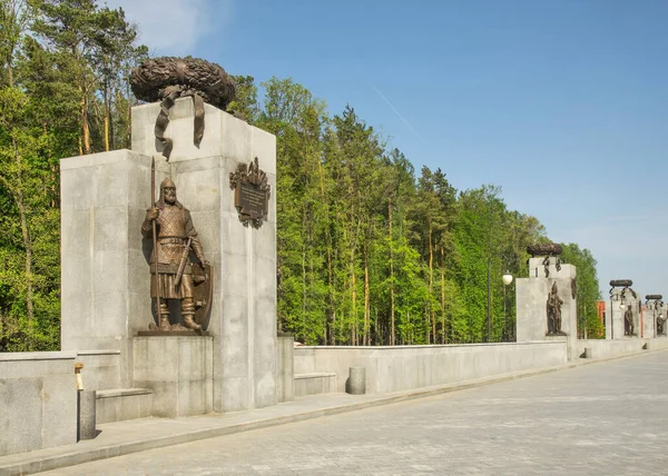 Cimetière Militaire Fédéral Mytishchi Russie — Photo