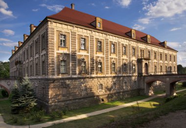 Zagan 'daki prens sarayı. Polonya