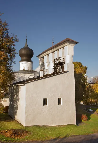 Kerk Van Hemelvaart Van Moeder Gods Uit Parmenya Pskov Rusland — Stockfoto