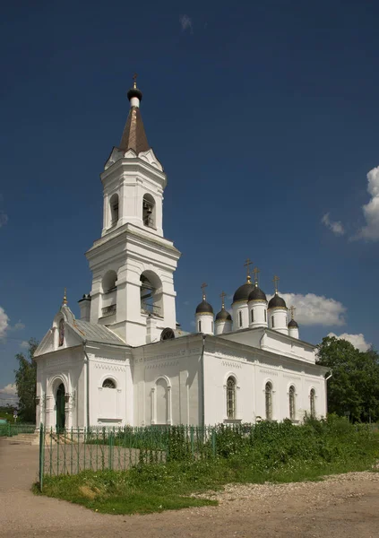 Chiesa Della Trinità Vivificante Trinità Bianca Tver Russia — Foto Stock