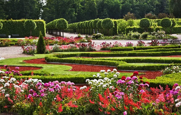 Парк Рандейл Rundale Palace Біля Пілсрандейлу Латвія — стокове фото