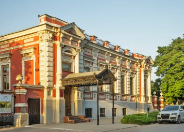 Art museum - former house of merchant Anton Handrin in Taganrog. Russia clipart