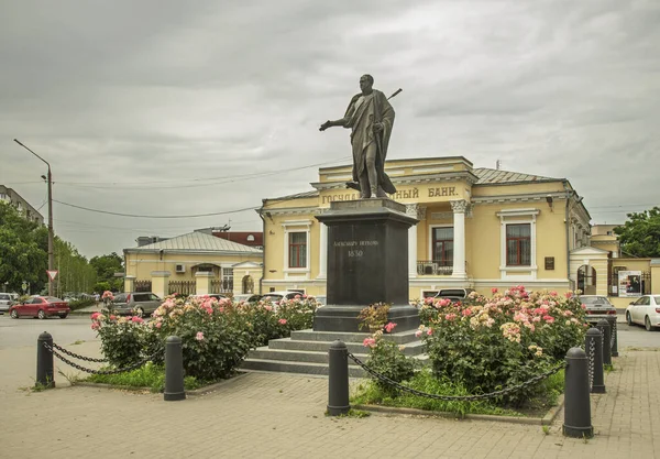 Pomnik Aleksandra Taganrog Rosja — Zdjęcie stockowe