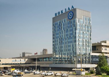 Rostov-on-Don 'daki tren istasyonu. Rusya