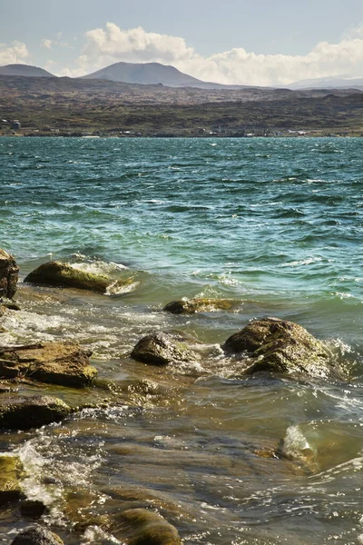 Vista Del Lago Sevan Armenia — Foto de Stock