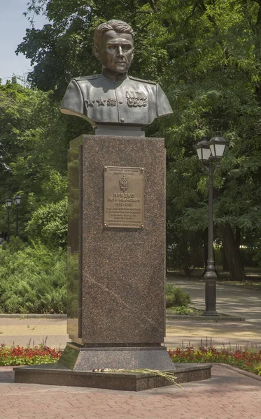 Památník Petra Pryadka Rostově Donu Rusko — Stock fotografie