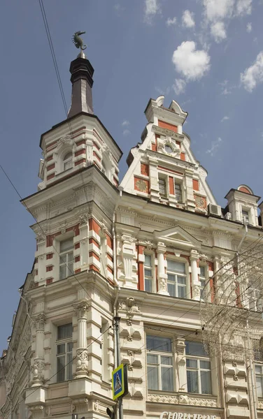 Huis Gench Ogluev Aan Bolsjaja Sadovaja Straat Rostov Don Rusland — Stockfoto