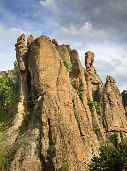 Belogradchik yakınlarındaki kayalar. Bulgaristan