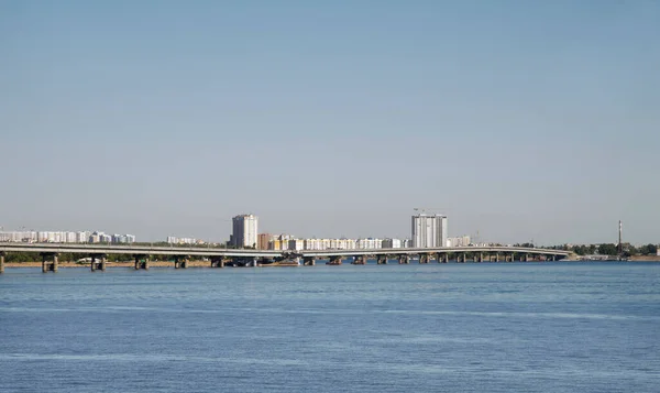 Utsikt Över Engels Stad Från Saratov Ryssland — Stockfoto