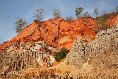Peri Deresi - Phan Thiet ve Mui Ne arasındaki Kızıl Kanyon. Vietnam