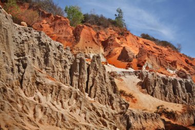 Peri Deresi - Phan Thiet ve Mui Ne arasındaki Kızıl Kanyon. Vietnam