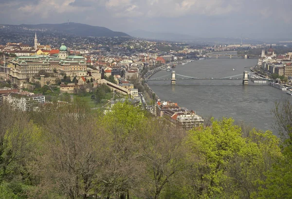 Vue Panoramique Budapest Hongrie — Photo