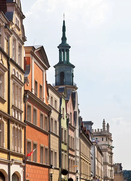 Calle Rynkowa Poznan Polonia — Foto de Stock