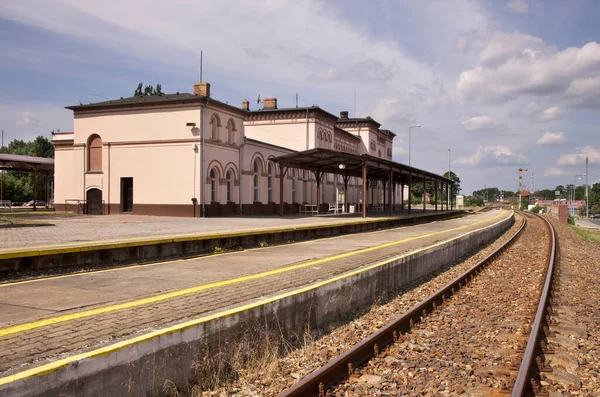 สถาน รถไฟในซาร โปแลนด — ภาพถ่ายสต็อก