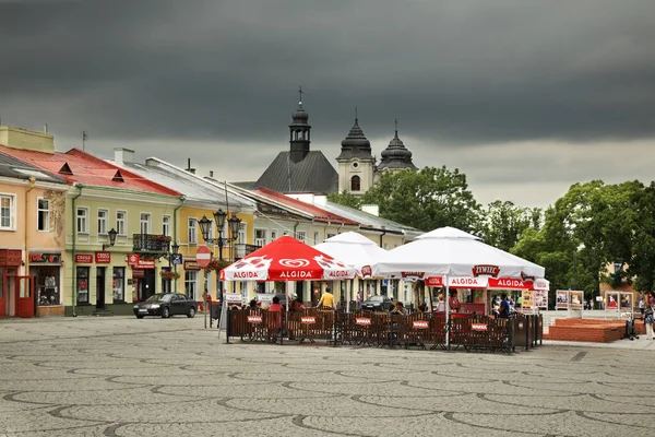 Plaza Luczkowski Plaza Del Mercado Ciudad Vieja Chelm Polonia — Foto de Stock