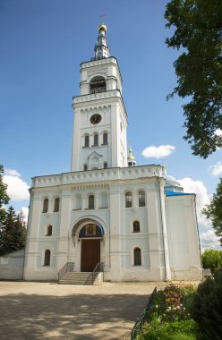 Dedenevo 'daki Spaso-Blakhernsky manastırında Kurtarıcı Yapılmadı Kilisesi. Rusya