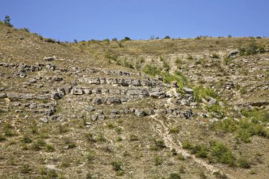 Yaşlı Orhei 'nin manzarası. Moldova