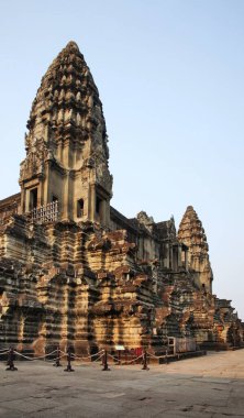 Angkor Wat - Başkent Tapınağı. Siem Reap bölgesi. Kamboçya