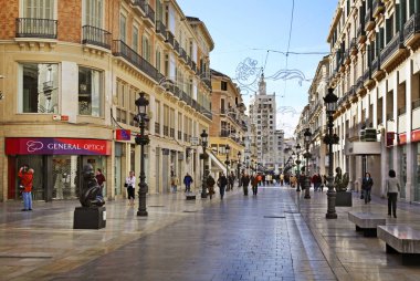 Marques de Larios, Malaga 'da yaya sokağı. İspanya
