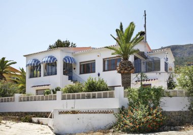 Calpe manzarası. İspanya