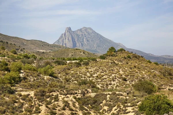 Berg Puig Campana Spanien — Stockfoto