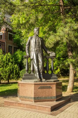 Rostov-on-Don 'daki Anton Chekhov anıtı. Rusya