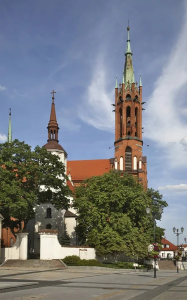 Catedral Basílica Assunção Bem Aventurada Virgem Maria Bialystok Polónia — Fotografia de Stock